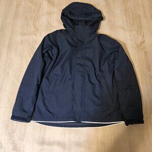 Lands End Kids Size S 8 Blue Two In One Winter Coat Parka  Waterproof